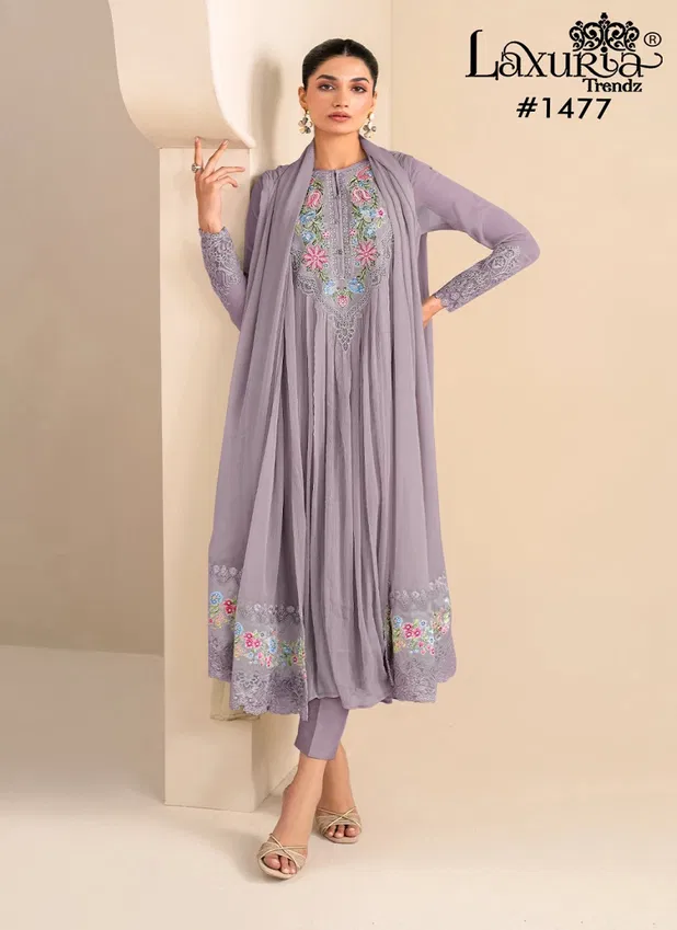  Trendz 1477 by Laxuria  Georgette Tunic Ready Made Collection